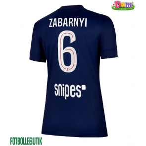 Paris Saint-Germain Illia Zabarnyi #6 Hemmatröja Kvinnor 2025-26 Kortärmad
